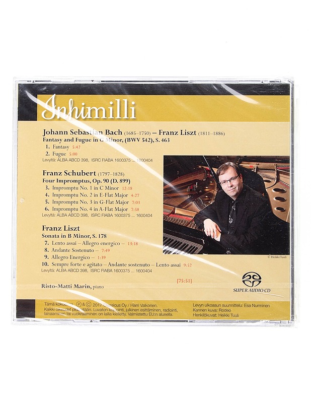 Inhimilli : Risto-Matti Marin - CD - CD-levyt - 10105598583 - 1