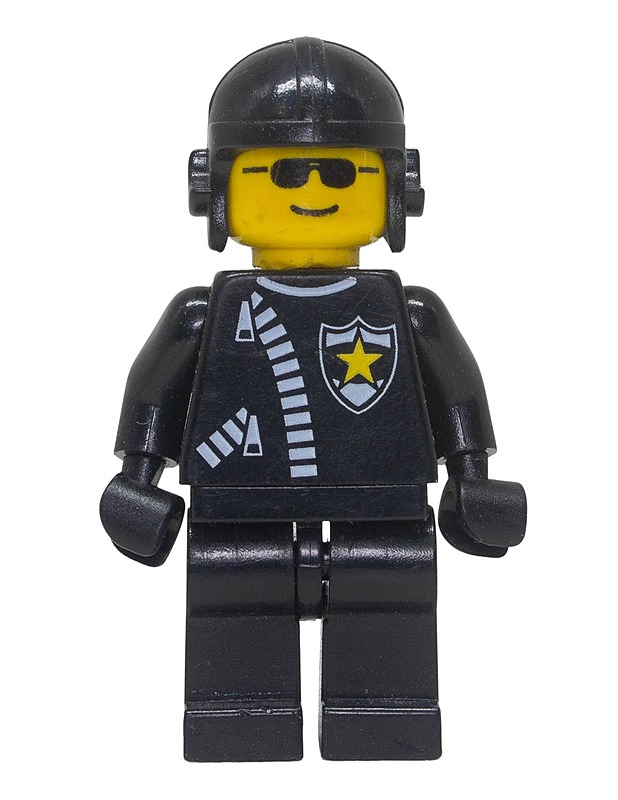 LEGO Town Police Zipper with Sheriff Star kitbash minifiguuri - Lasten figuurit - 10105598588 - 0