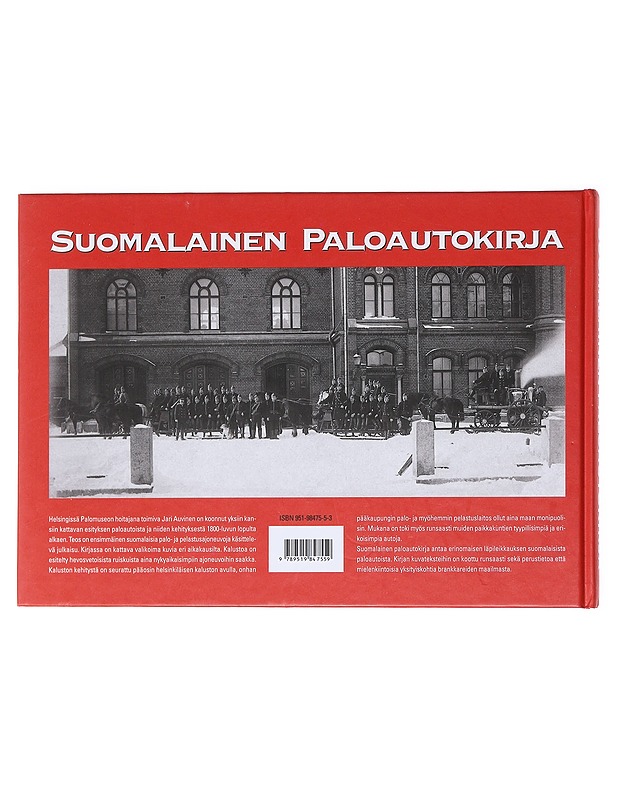 Suomalainen paloautokirja - Jari Auvinen - Tietokirjat ja oppaat - 10105598592 - 1
