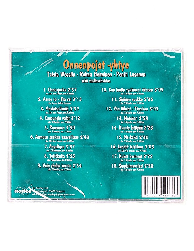 Onnenpojat : Tanssilauluja Varttuneille Nuorille - CD - CD-levyt - 10105598596 - 1