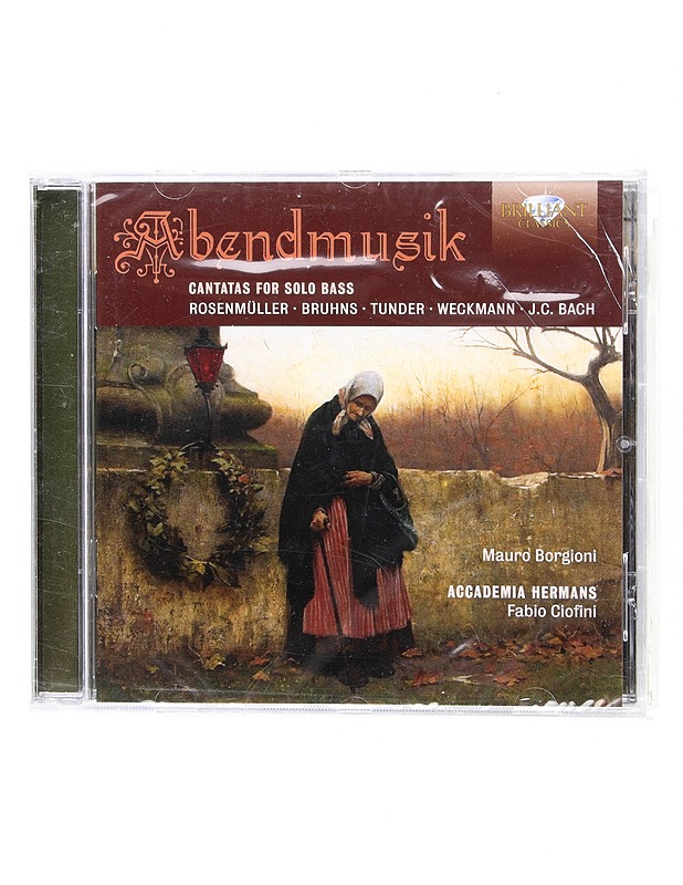 Abendmusik : Mauro Borgioni ; Cantatas for Solo Bass - CD - CD-levyt - 10105598607 - 0