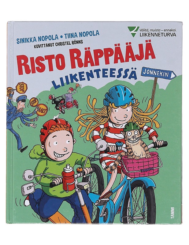 Risto Räppääjä liikenteessä - Nopola, Sinikka - Lastenkirjat - 10105598611 - 0