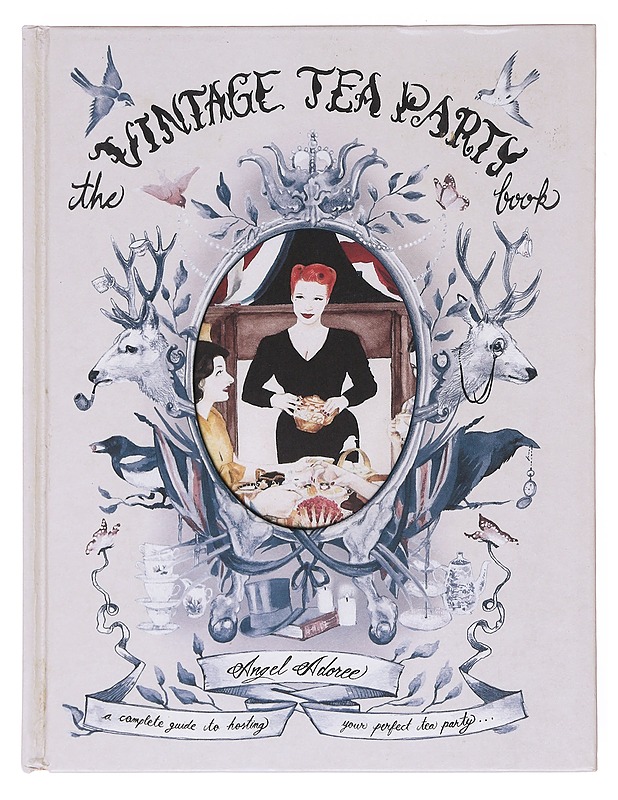 The vintage tea party book - Angel Adoree - Romaanit ja novellit - 10105598623 - 0