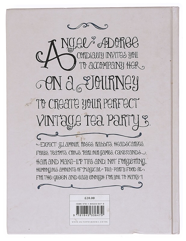 The vintage tea party book - Angel Adoree - Romaanit ja novellit - 10105598623 - 1