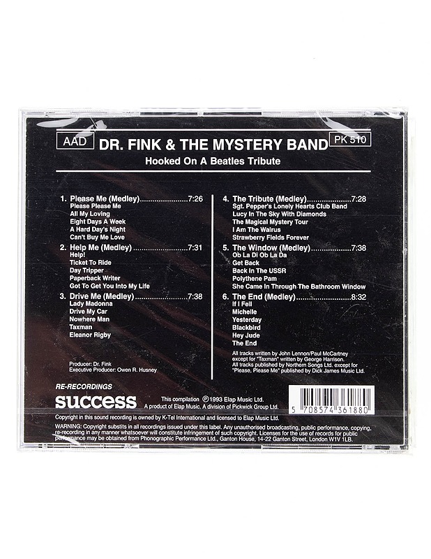 Dr. Fink And The Mystery Band : Hooked On A Beatles Tribute - CD - CD-levyt - 10105598639 - 1