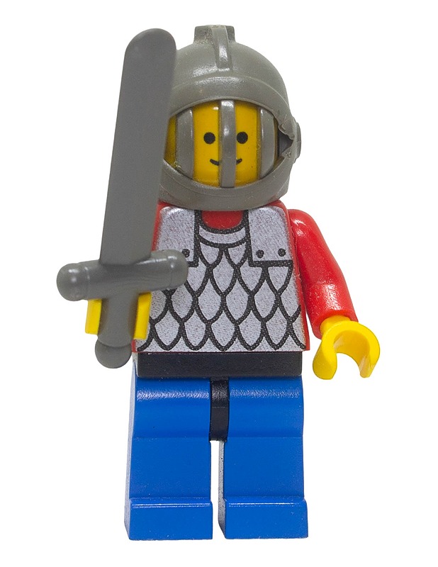 LEGO Castles Black Knights sotilas kitbash minifiguuri - Lasten figuurit - 10105598648 - 0