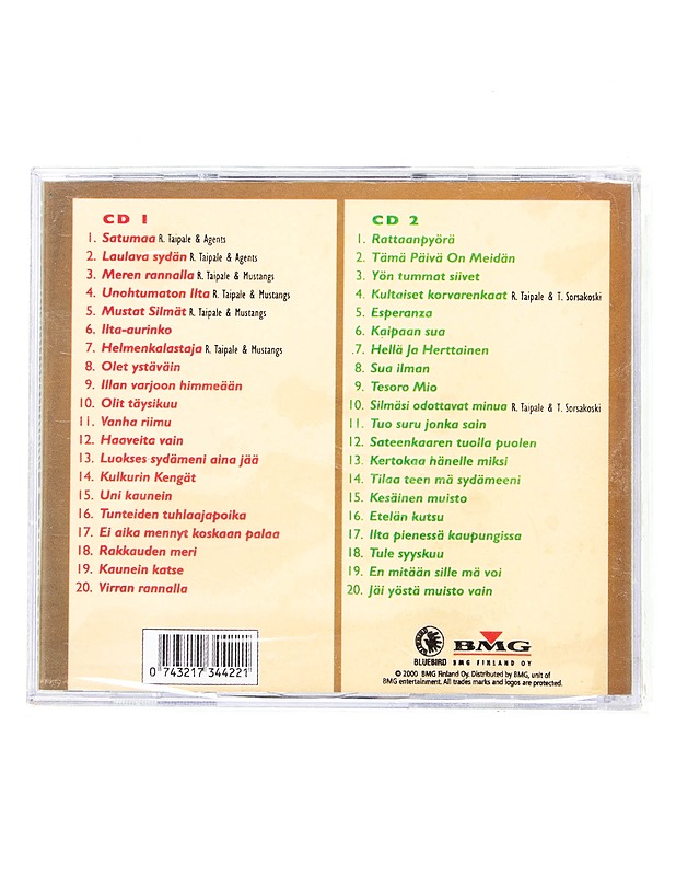 Reijo Taipale : Unohtumattomat 2CD ; 40 Ikivihreää Laulua - CD - CD-levyt - 10105598651 - 1
