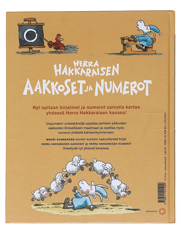 Herra Hakkaraisen aakkoset ja numerot - Mauri Kunnas - Lastenkirjat - 10105598657 - 1