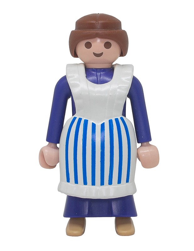 PLAYMOBIL 1900 / Victorian kotiapulainen, lastenhoitaja tai sisäkkö -lelufiguuri, n:o 5502 - Lasten pelit ja lelut - 10105598689 - 0