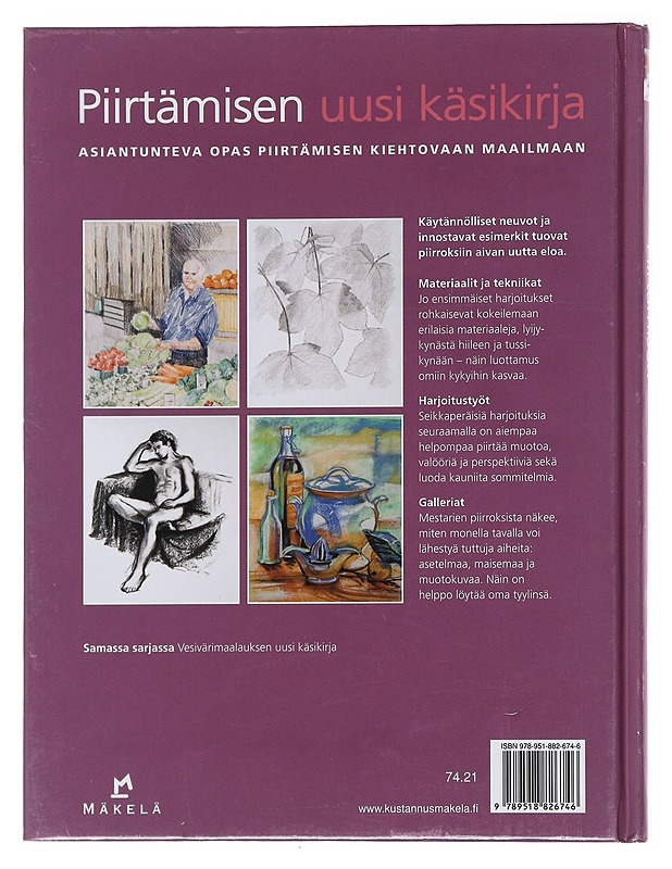 Piirtämisen uusi käsikirja - Watson, Lucy - Tietokirjat ja oppaat - 10105598723 - 1
