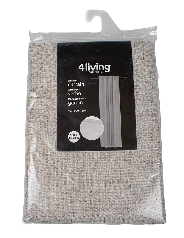 4LIVING Collection pimennysverho, 140x240 cm - Verhot ja kapat - 10105598725 - 0