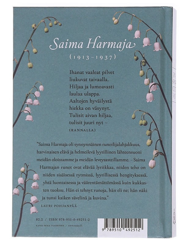 Kootut runot - Saima Harmaja - Runot ja näytelmät - 10105598729 - 1