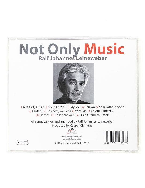 Not Only Music : Ralf johannes Leineweber - CD - CD-levyt - 10105598730 - 1