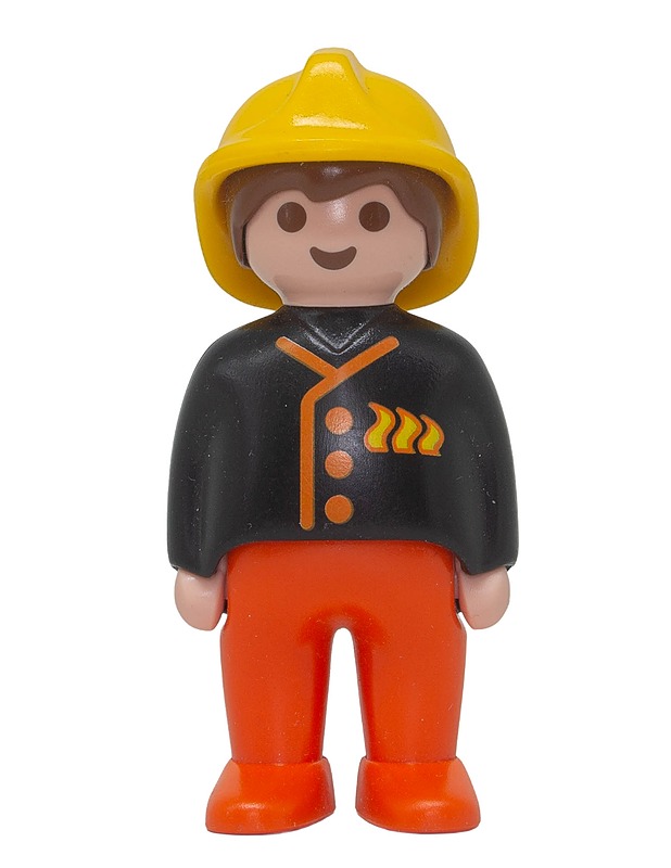 PLAYMOBIL  1.2.3 palomies-lelufiguuri, n:o 9120 - Lasten pelit ja lelut - 10105598735 - 0