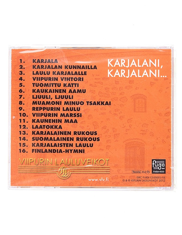 Karjalani, Karjalani... : Viipurin lauluveikot - CD - CD-levyt - 10105598748 - 1