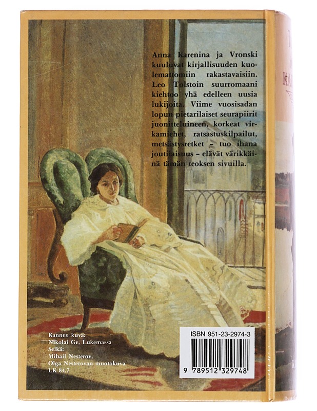 Anna Karenina - Tolstoi, Leo - Romaanit ja novellit - 10105598753 - 1