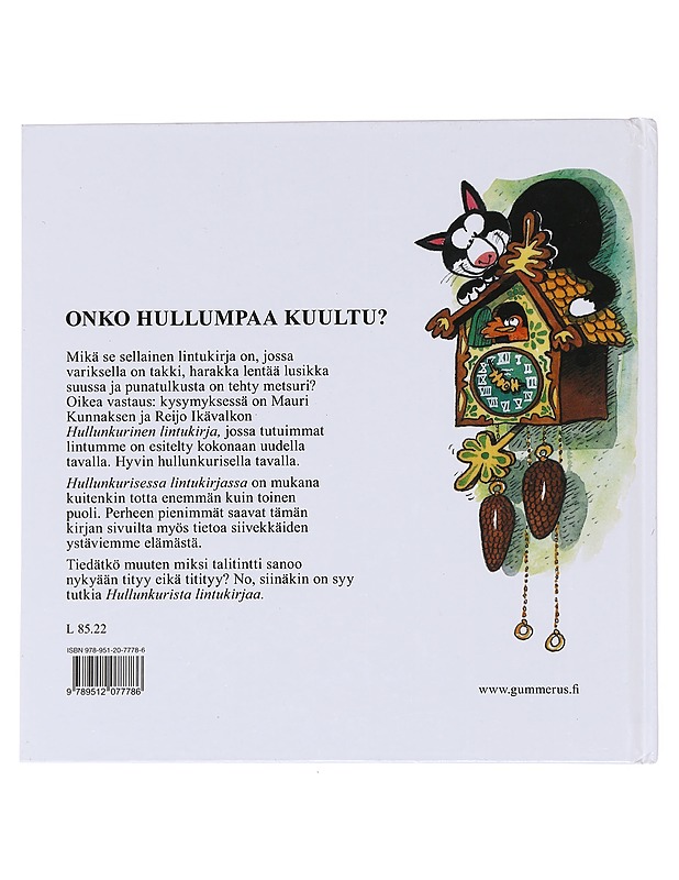Hullunkurinen lintukirja - Kunnas, Mauri - Lastenkirjat - 10105598756 - 1