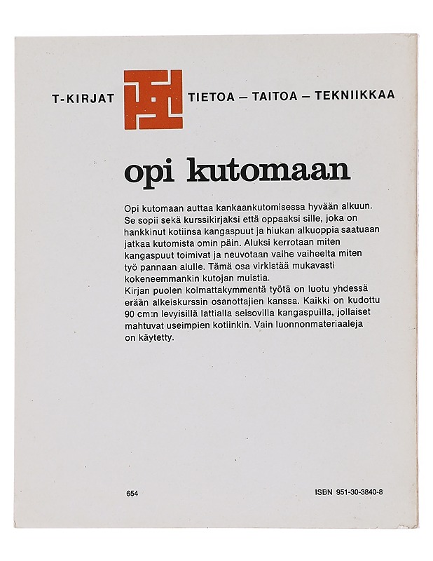 Opi kutomaan - Hallgren, Ann-Kristin - Tietokirjat ja oppaat - 10105598755 - 1