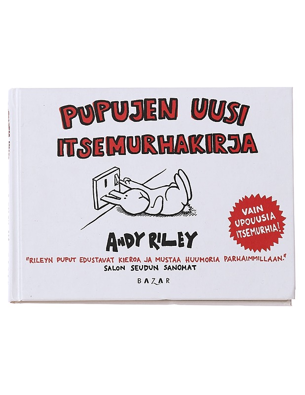 Pupujen uusi itsemurhakirja - Andy Riley - Sarjakuvat - 10105598763 - 0