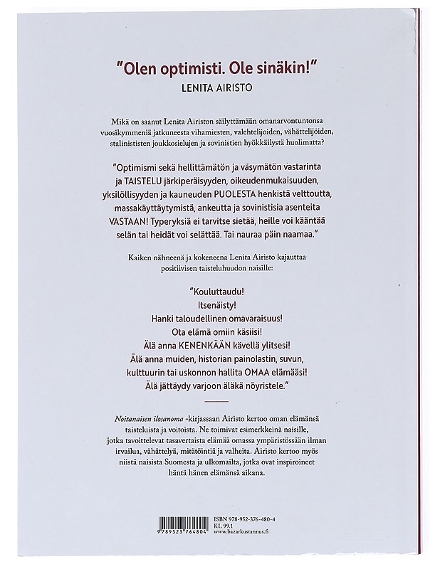 Noitanaisen ilosanoma - Lenita Airisto - Elämäkerrat ja muistelmat - 10105598783 - 1