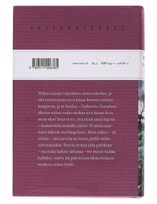 Humiseva harju - Brontë, Emily - Elämäkerrat ja muistelmat - 10105598801 - 1