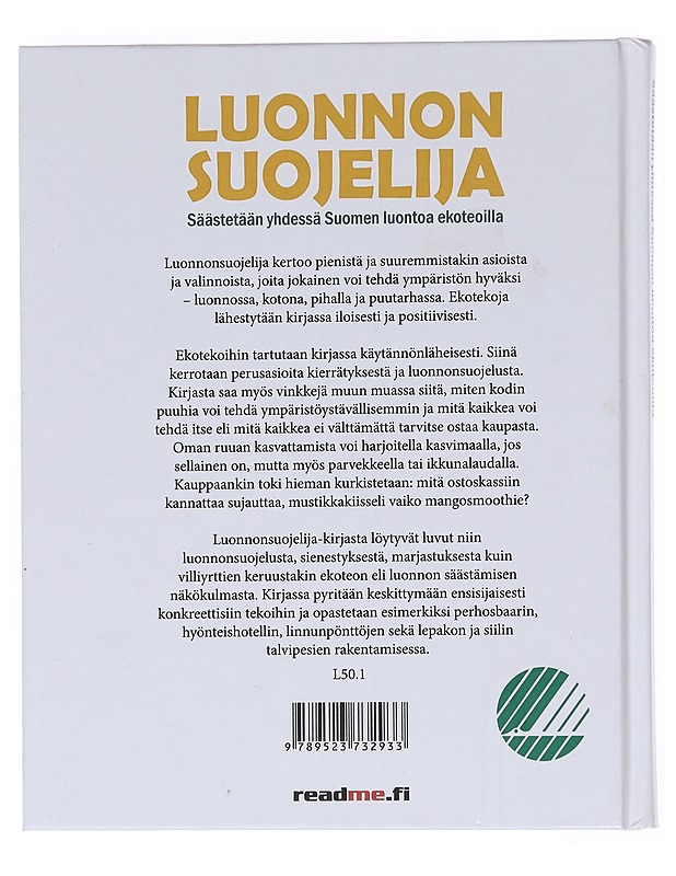 Luonnonsuojelija : säästetään yhdessä Suomen luontoa ekoteoilla - Minna Ovaskainen - Lastenkirjat - 10105598805 - 1