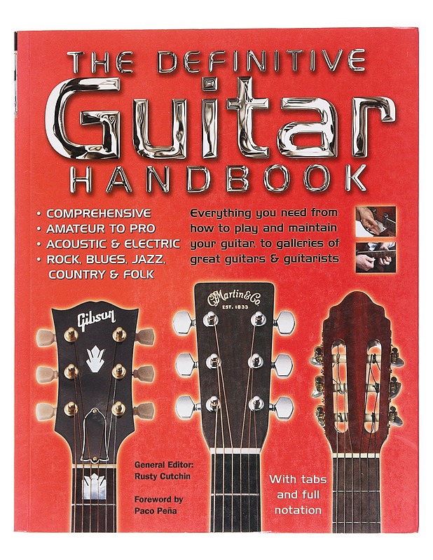 The definitive guitar handbook - Rusty Cutchin - Harrastekirjat - 10105598822 - 0