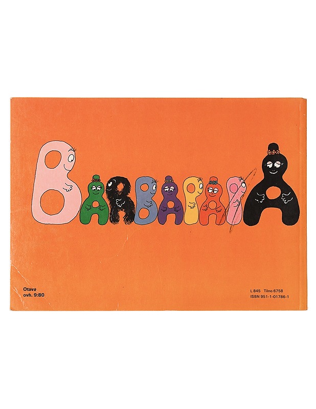 Barbapapan matka - Annette Tison - Lastenkirjat - 10105598827 - 0