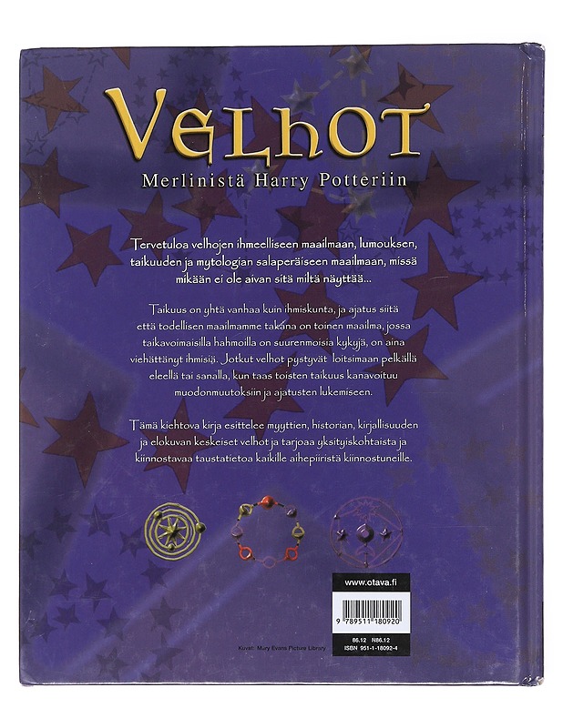Velhot Merlinistä Harry Potteriin - Tim Dedopulos - Lastenkirjat - 10105598832 - 1