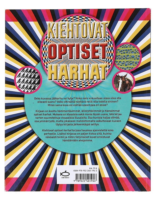 Kiehtovat optiset harhat - Gianni A. Sarcone - Harrastekirjat - 10105598835 - 1