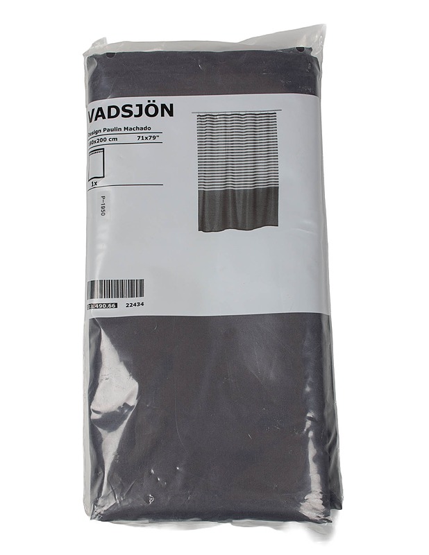 IKEA Vadsjön suihkuverho, 180x200 cm - Verhot ja kapat - 10105598842 - 0