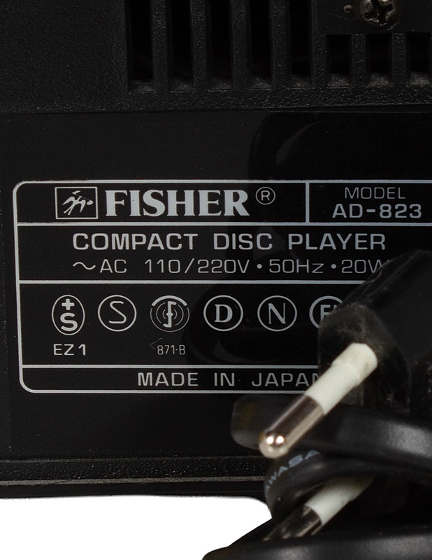 FISHER AD-823 CD-soitin - Viihde-elektroniikka - 10105598861 - 3