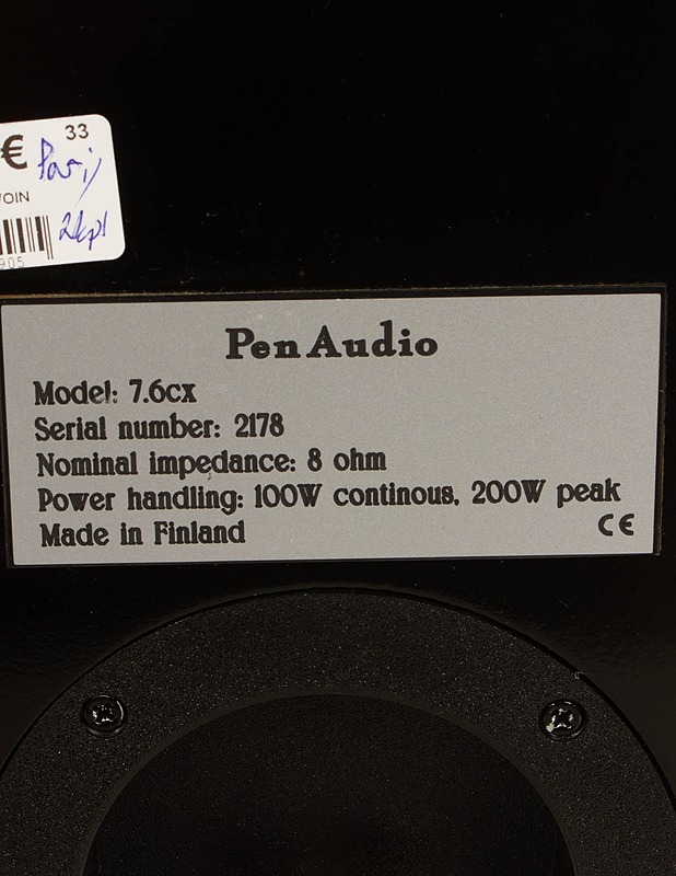 PEN AUDIO 7.6cx -kaiutinpari - Audio - 10105598867 - 3