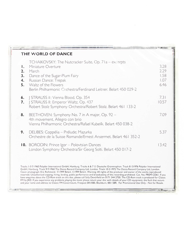 The world of dance - CD - CD-levyt - 10105598871 - 1
