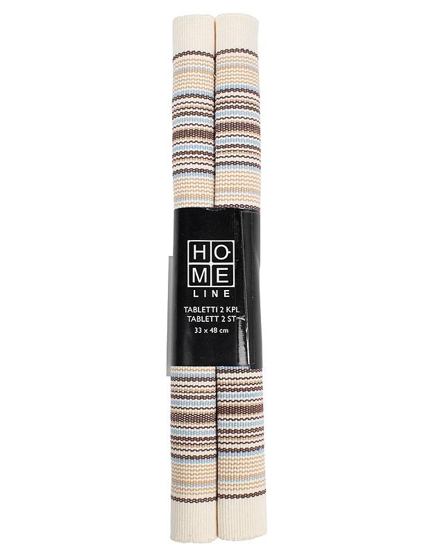 HOME LINE tabletti, 33x48 cm, 2 kpl - Pöytäliinat - 10105598885 - 0