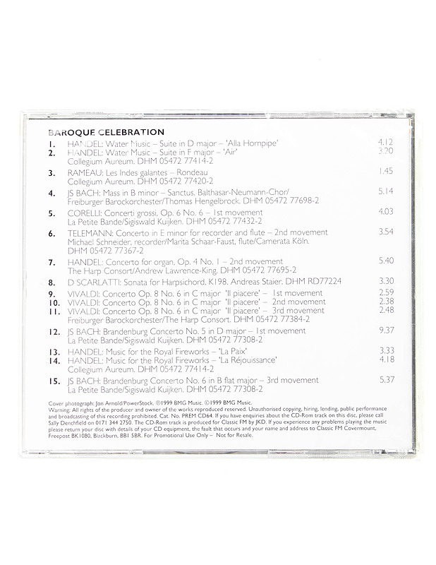 Baroque Celabration - CD - CD-levyt - 10105598881 - 1