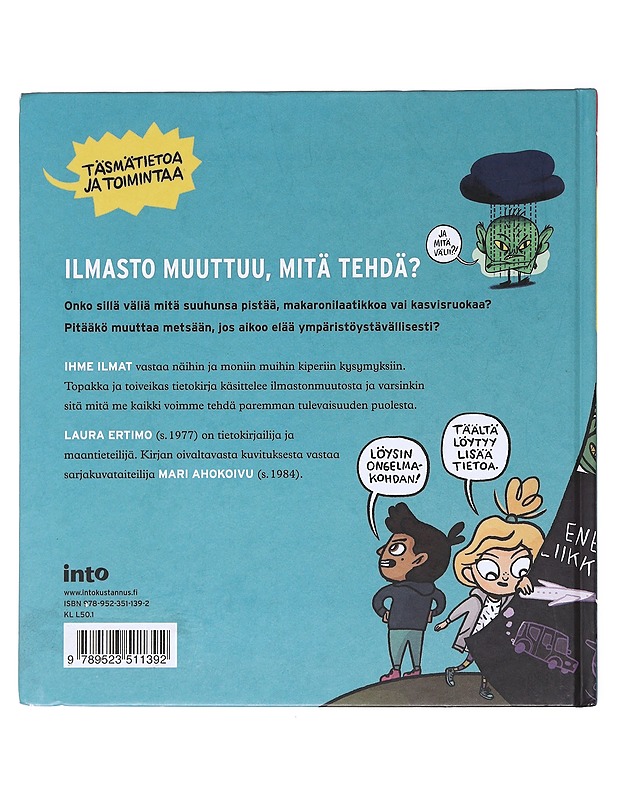 Ihme ilmat! / miksi ilmasto muuttuu -  Laura Ertimo - Lastenkirjat - 10105598888 - 1