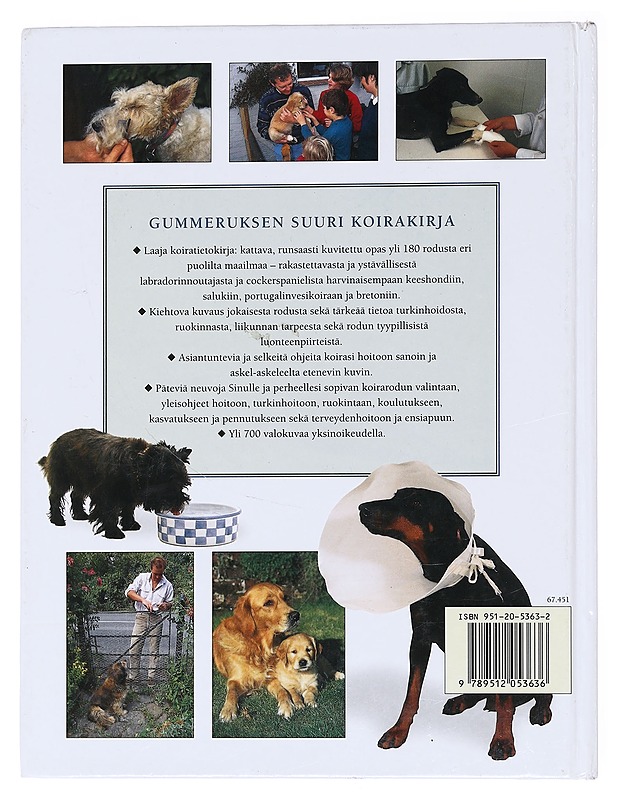 Gummeruksen suuri koirakirja / koirarodut, koirien hoito ja kasvatus - Peter Larkin - Tietokirjat ja oppaat - 10105598893 - 1