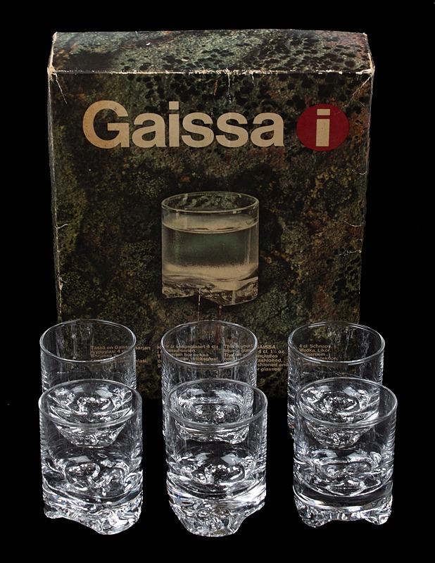 IITTALA Gaissa ryyppylasi 4 cl, 6 kpl - Designsuosikit - 10105598901 - 0