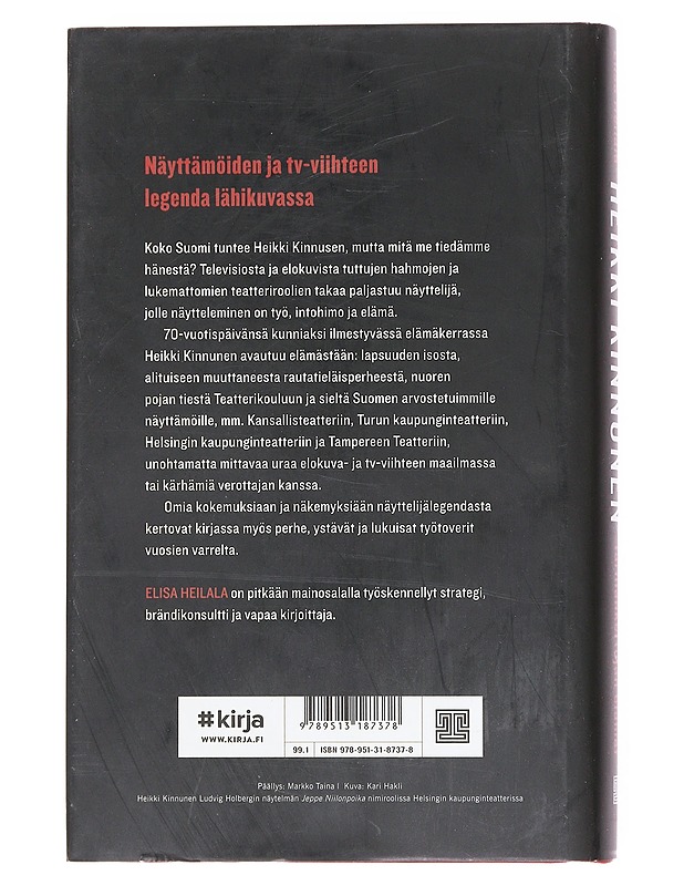 Heikki Kinnunen / tarinankertojan elämät - Elisa Heilala - Elämäkerrat ja muistelmat - 10105598905 - 1