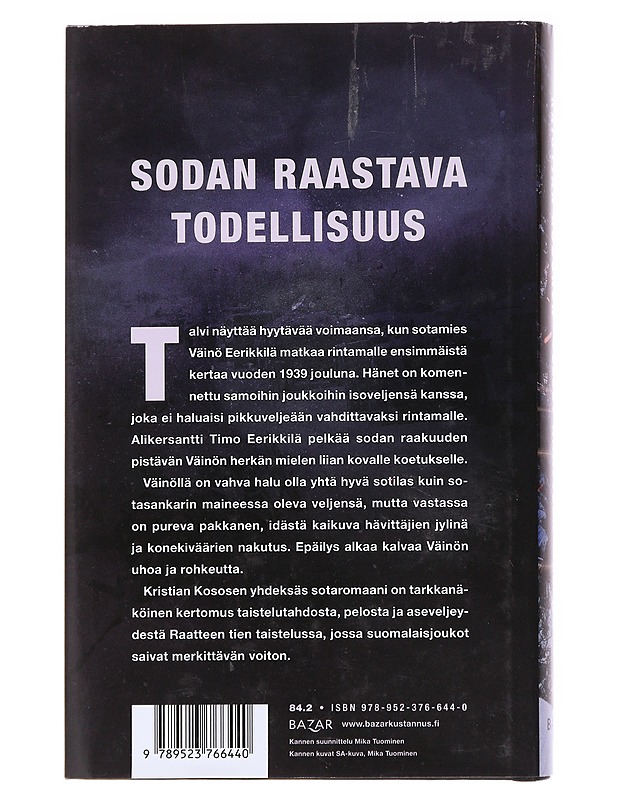 Veljet Raatteen tiellä - Kristian Kosonen - Romaanit ja novellit - 10105598913 - 1