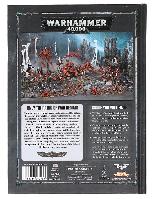 Games Workshop Warhammer 40k Craftworlds Codex - Harrastekirjat - 10105598918 - 1