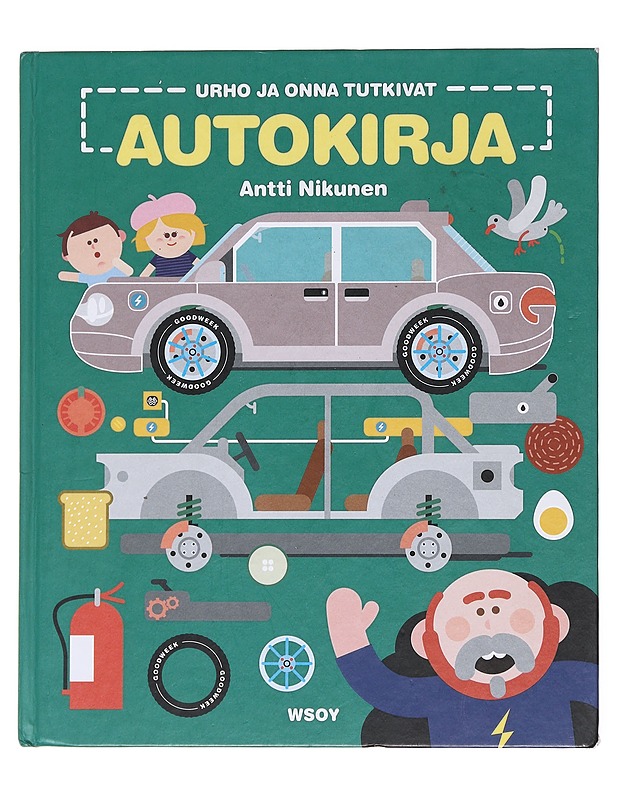 Autokirja - Antti Nikunen - Lastenkirjat - 10105598944 - 0