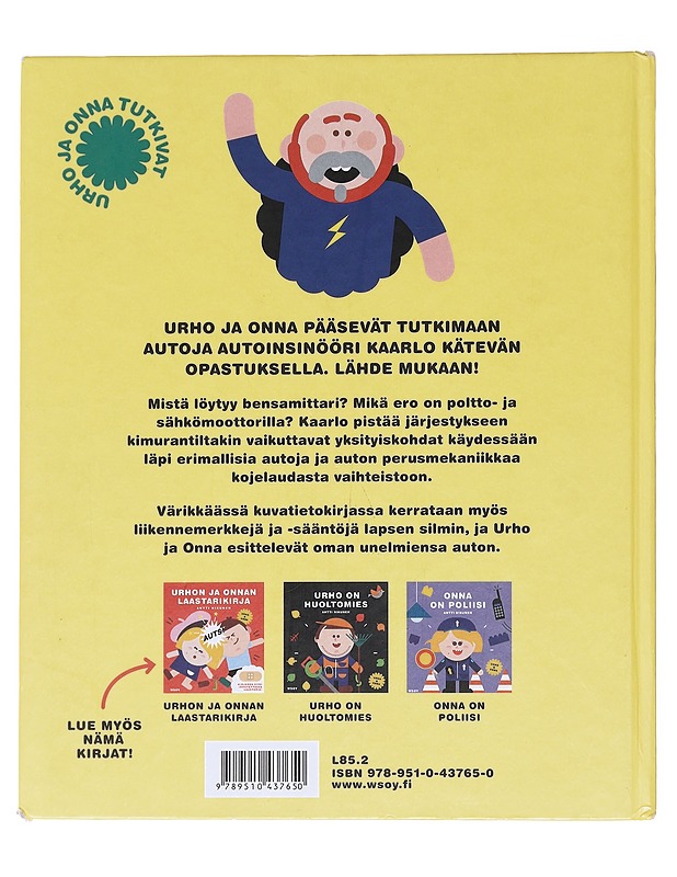 Autokirja - Antti Nikunen - Lastenkirjat - 10105598944 - 1