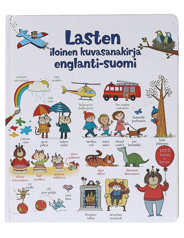 Lasten iloinen kuvasanakirja englanti-suomi - Hindley, Kate - Lastenkirjat - 10105598957 - 0