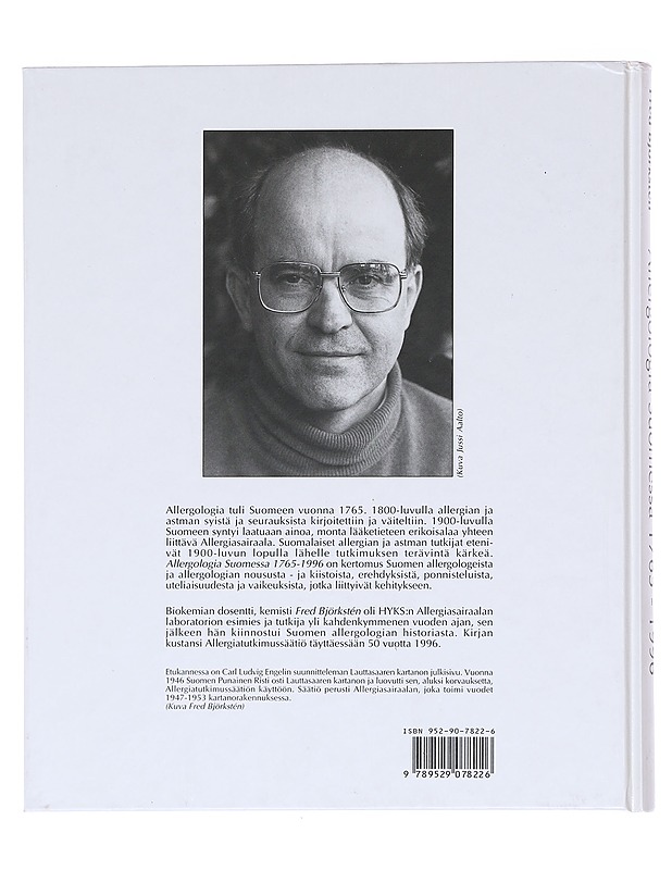 Allergologia Suomessa 1765-1996 - Björkstén, Fred - Historiakirjat - 10105598978 - 1