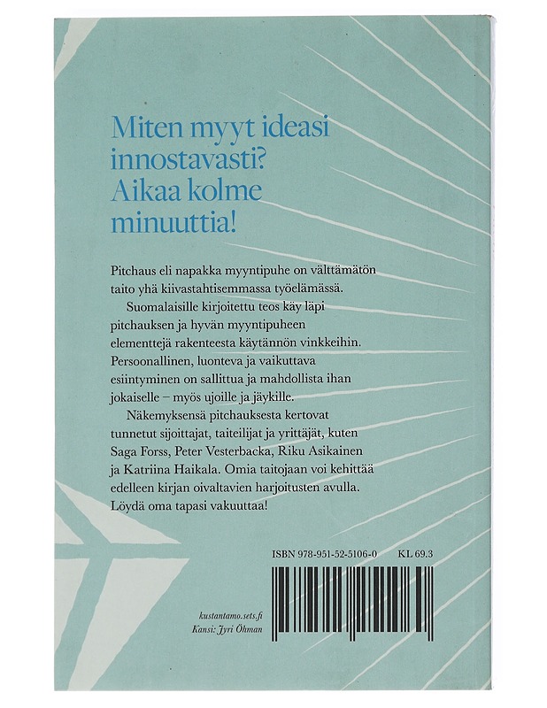 Pitch! : innostavan tiivistämisen taito - Ervasti, Elsa - Tietokirjat ja oppaat - 10105598968 - 1