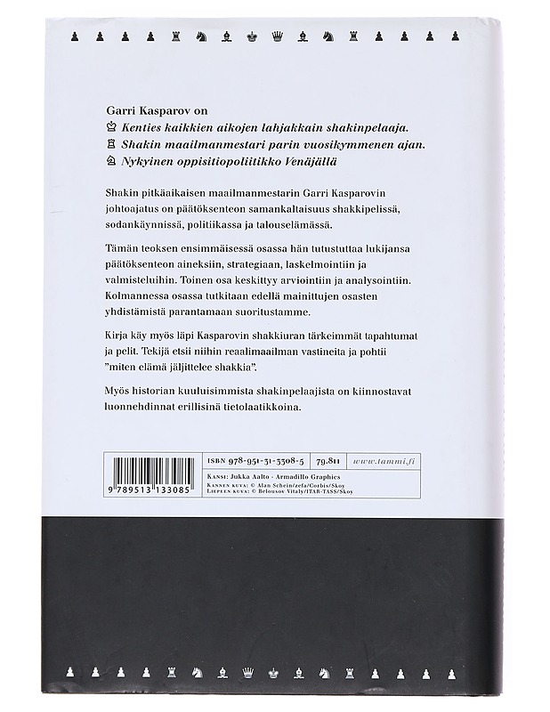 Kuinka elämä jäljittelee shakkia - Kasparov, Garri - Tietokirjat ja oppaat - 10105598979 - 1