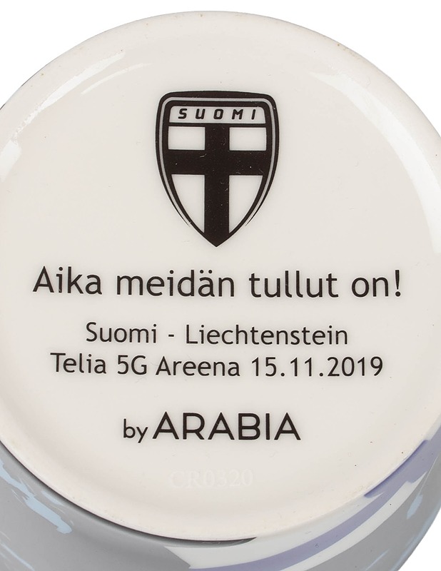 ARABIA Aika meidän tullut on! -muki - Suomi-Liechtenstein - Designsuosikit - 10105598988 - 2