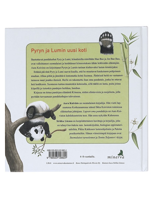 Lapsen oma pandakirja - Aura Koivisto - Lastenkirjat - 10105598993 - 1